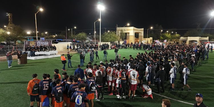 Inaugura “El Cubano” el Torneo Estatal de Fútbol Infantil y Juvenil 2026