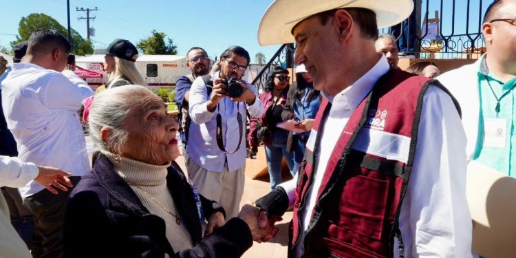 Gobernador Durazo lleva beneficios al campo, salud y educación a todos los municipios