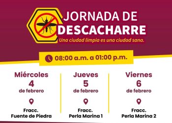 Recorre el Ayuntamiento de Guaymas colonias con la Jornada de descacharre