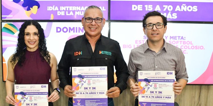 Invita Ayuntamiento de Hermosillo a participar en la 13va Carrera de las Mujeres