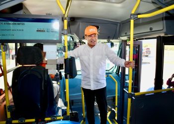 Con nueva tecnología y más unidades, Gobernador Durazo moderniza el transporte en Sonora