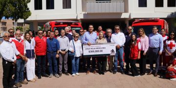 Arranca en Caborca la Colecta Anual 2026 de la Cruz Roja Mexicana.