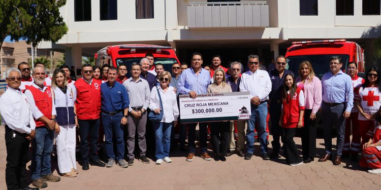 Arranca en Caborca la Colecta Anual 2026 de la Cruz Roja Mexicana.