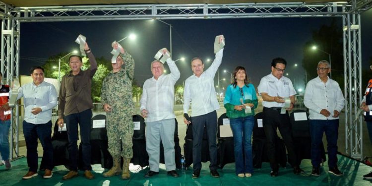 Con entrega de primer Sendero Seguro del país, Gobernador Durazo consolida mayor seguridad en la frontera