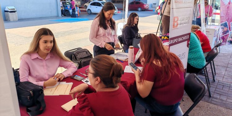 Gobierno de Sonora se sumó a la Feria Nacional de Empleo para las Mujeres