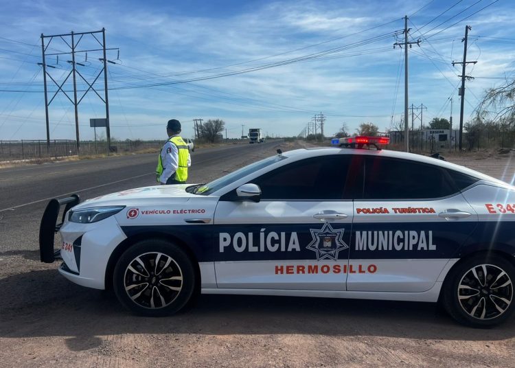 Vigila Policía de Hermosillo por aire y tierra carreteras y puntos turísticos