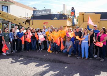 Arranca Toño Astiazarán recarpeteo de la calle Reforma en el sector Norte