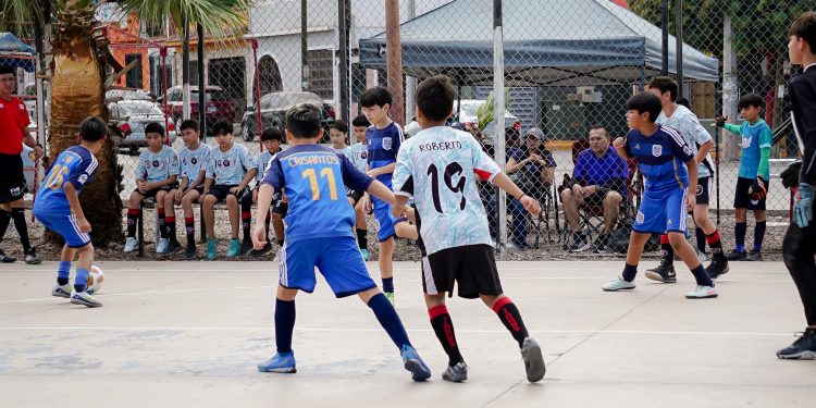 Realiza Ayuntamiento de Guaymas primera fase eliminatoria del Torneo de fútbol infantil 5 x 5