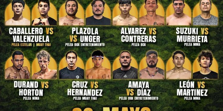 ¡La emoción de las artes marciales mixtas y el box llega a Caborca!