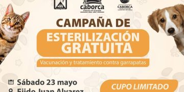 En Caborca Llega la Unidad Móvil Veterinaria a La Huerta 2, La Esperanza y el Ejido Juan Álvarez