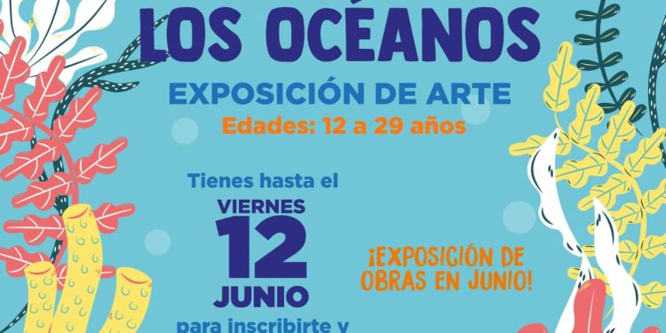 Invita Gobierno de Hermosillo a jóvenes a participar en una exposición de pintura a favor de los océanos