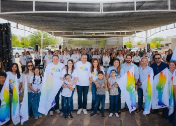 Inician Toño Astiazarán y Patty Ruibal construcción de Parque para Niñas y Niños con Autismo