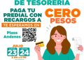 Tendrán contribuyentes nueva oportunidad para pagar predial con recargos a Cero Pesos