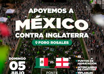 Invita Toño Astiazarán a convivencia familiar para apoyar a México ante Inglaterra