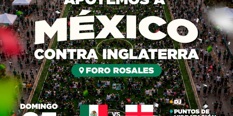 Invita Toño Astiazarán a convivencia familiar para apoyar a México ante Inglaterra