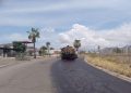 Avanza al 45 por ciento obra de pavimentación en avenida Los Yaquis de San Carlos