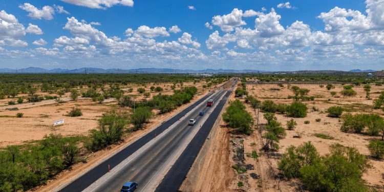 A 55% el avance de la modernización de la Carretera Hermosillo-Bahía de Kino”: Gobernador Durazo