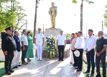 Conmemora el Ayuntamiento de Guaymas el CXLVI aniversario luctuoso del General José María Yáñez