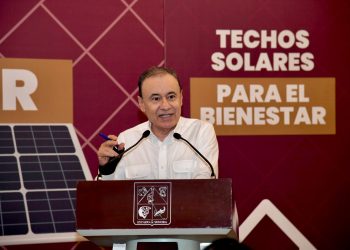 Hasta 89% menos en el recibo de luz: Sheinbaum y Durazo llevan Techos Solares a Hermosillo