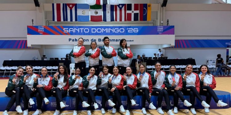 Colabora sonorense Gemma Leal en el bronce en JCC en handball femenil